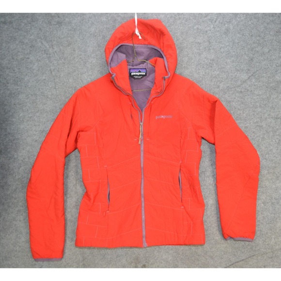 Patagonia Jackets & Blazers - Patagonia Nano-Air Jacket Womens S Red Hooded Insulated Full Zip Outdoor Alpine